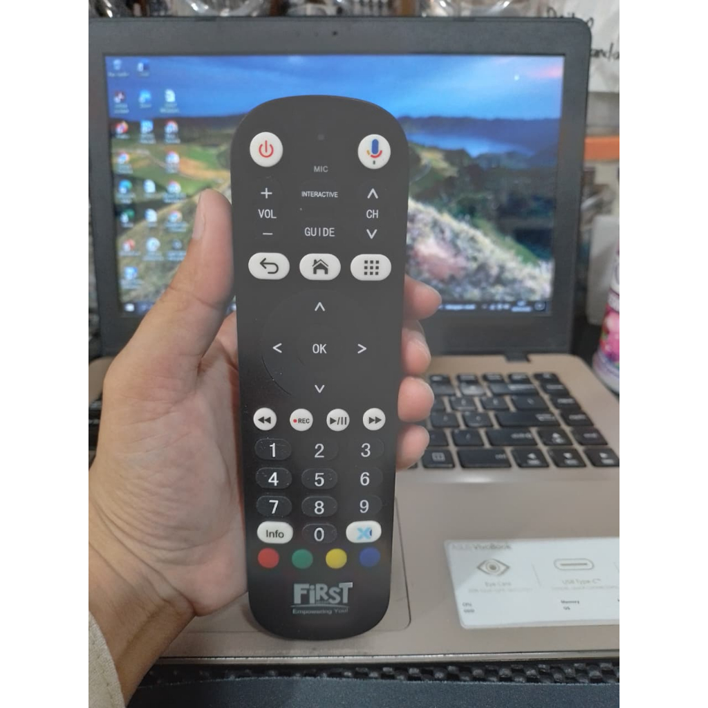 REMOTE PARABOLA TV FIRSTMEDIA ORIGINAL Voice
