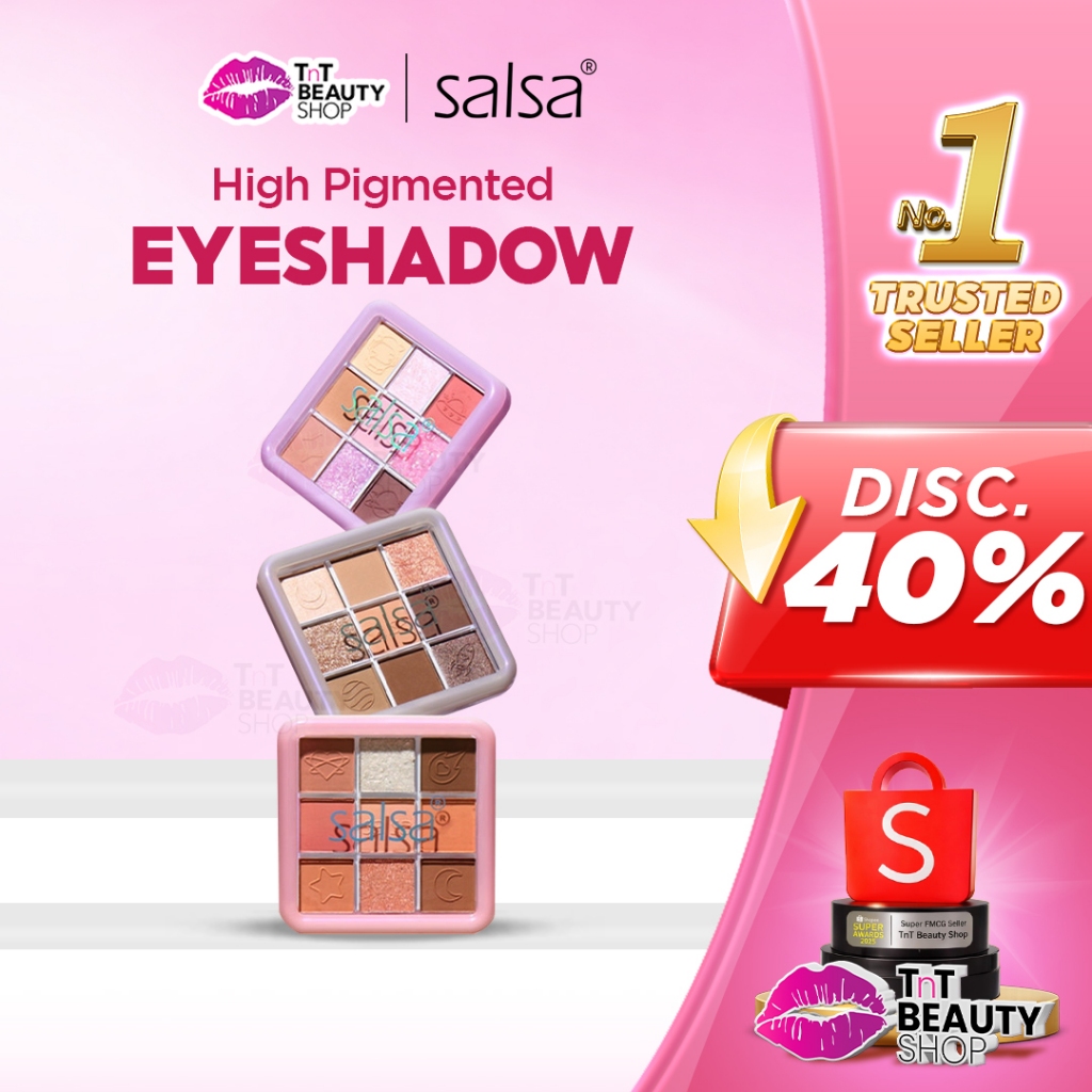 SALSA Galaxy Eyeshadow Palette Eyeshadow High Pigmented | TnT Beauty Shop