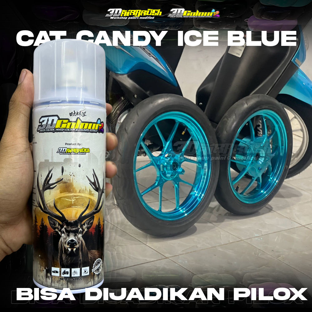 (BISA DIJADIKAN PILOX) CAT CANDY ICE BLUE / CAT AVATAR BLUE VERSI CANDY / CAT BLUE ICE TITANIUM / CA