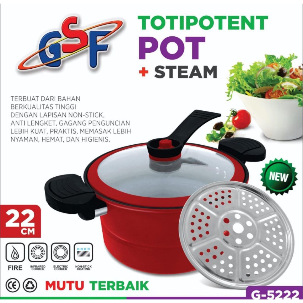 [COD] PANCI PRESTO GSF 5222 - PANCI PRESTO + SARANGAN ANTI LENGKET