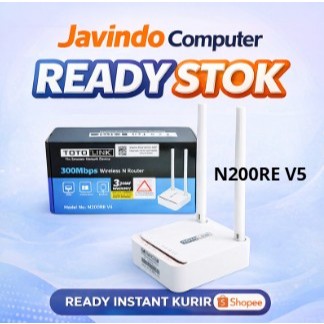 TOTOLINK N200RE_v5 300Mbps mini Wireless N AP/Router dengan 2 Antena 5dBi, 3 Mode Operasi, dan Dukun