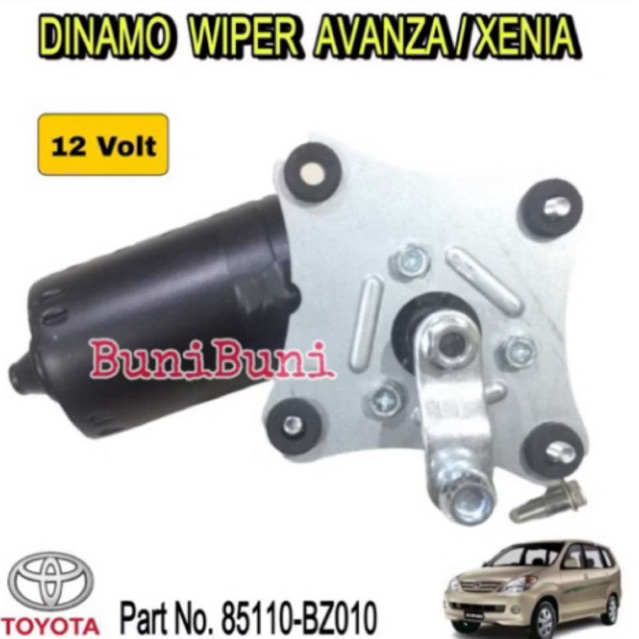 DINAMO / MOTOR WIPER Kaca Depan Untuk Mobil AVANZA / XENIA (Dinamo Wiper ASSY AVANZA)