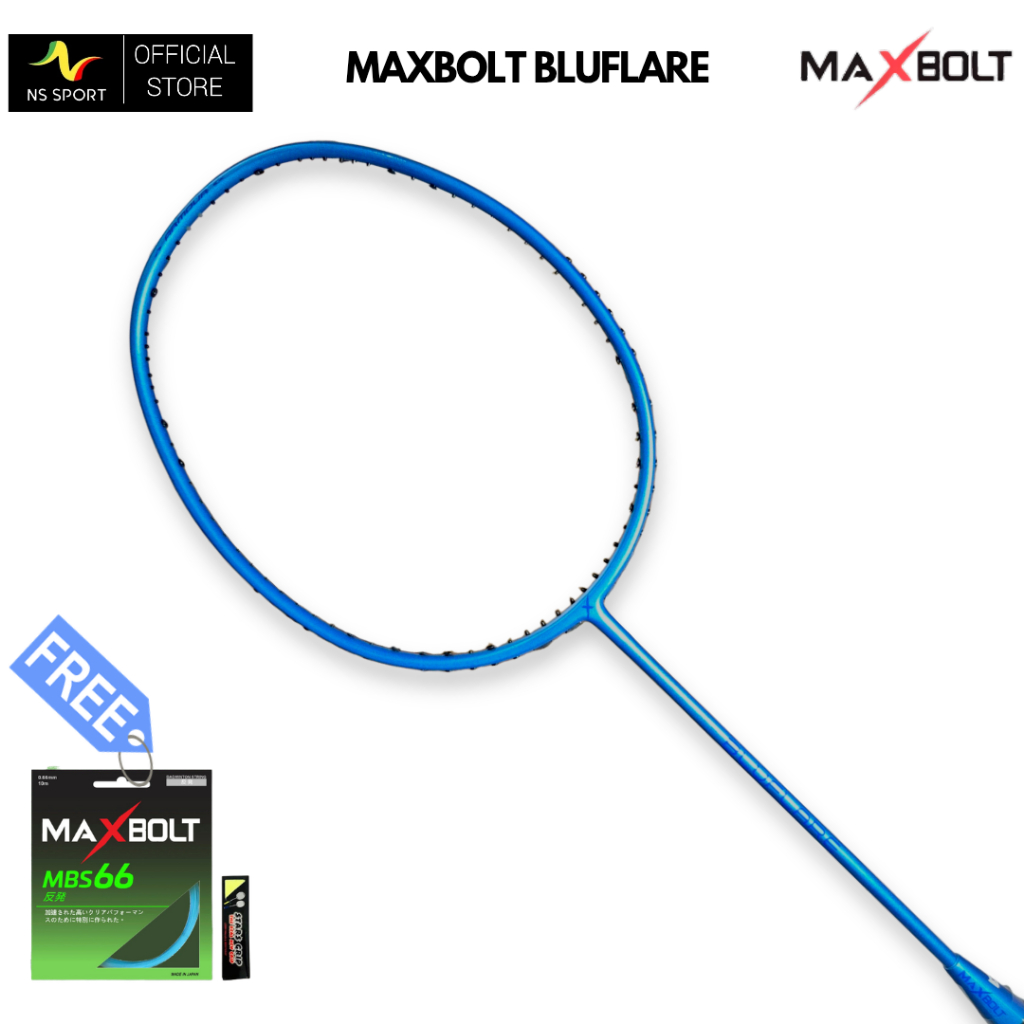 Maxbolt Raket Badminton Bluflare