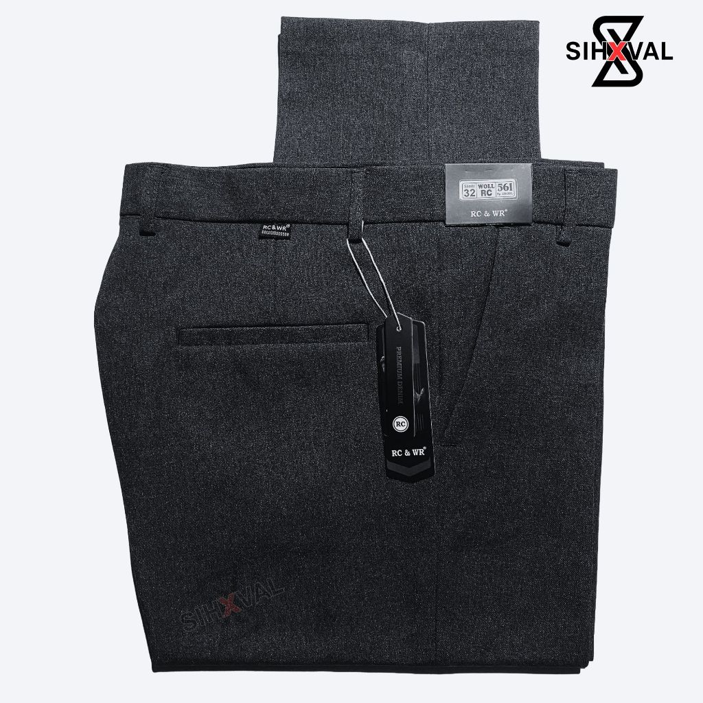 Celana Panjang Pria Formal Bahan Dasar Tebal Premium SlimFit