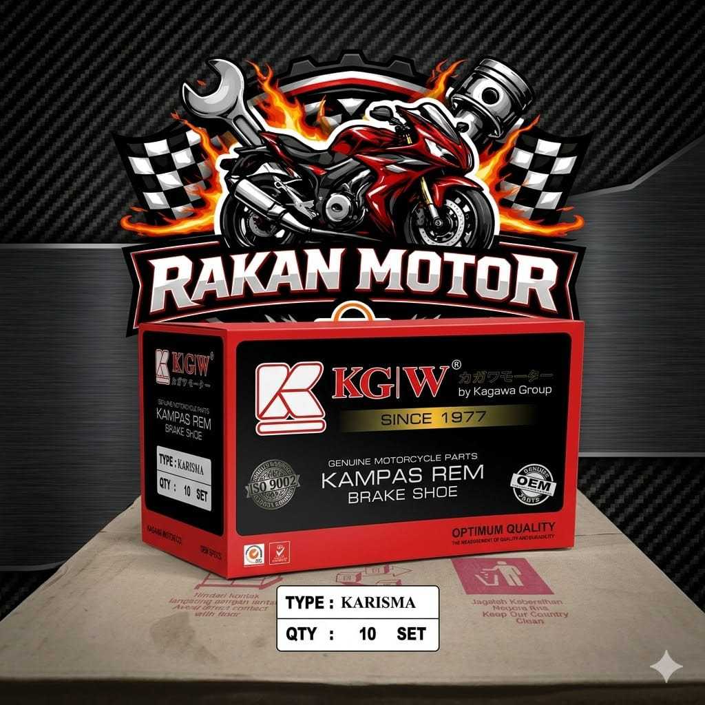 KAMPAS REM BELAKANG KARISMA KGW