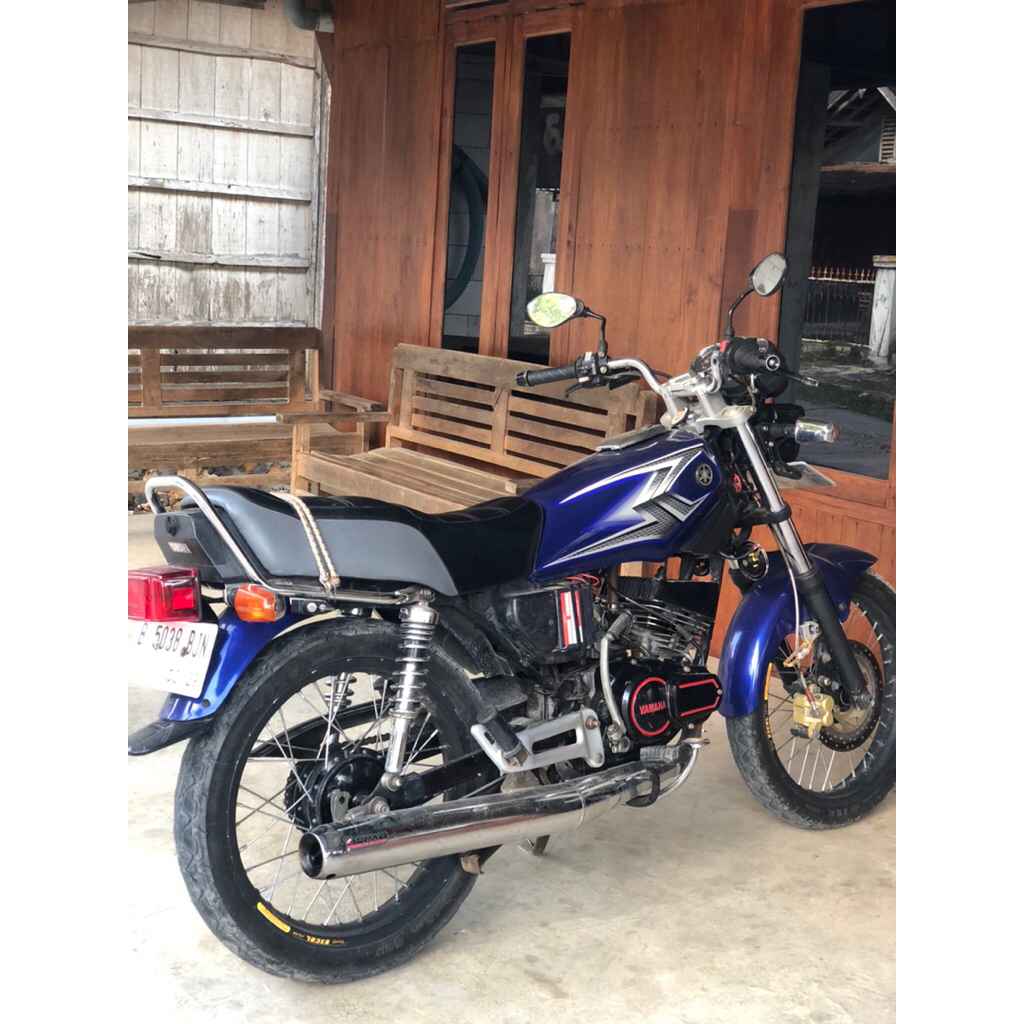 YAMAHA RX KING BIRU 2003 SURAT LENGKAP STNK BPKB