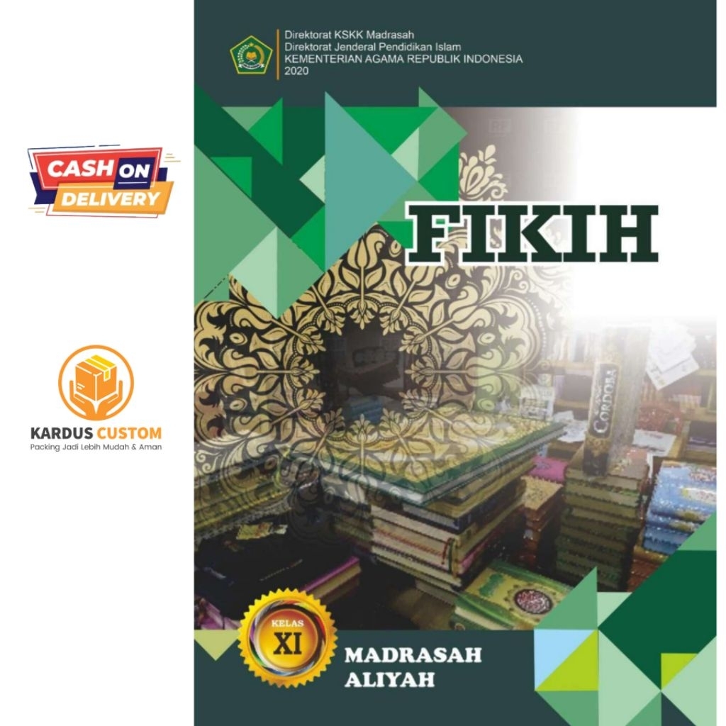 buku ma (madrasah aliyah) kemenag kelas 11/XI,alqur'an hadist-aqidah akhlak-bhs arab-fikih-ski tahun