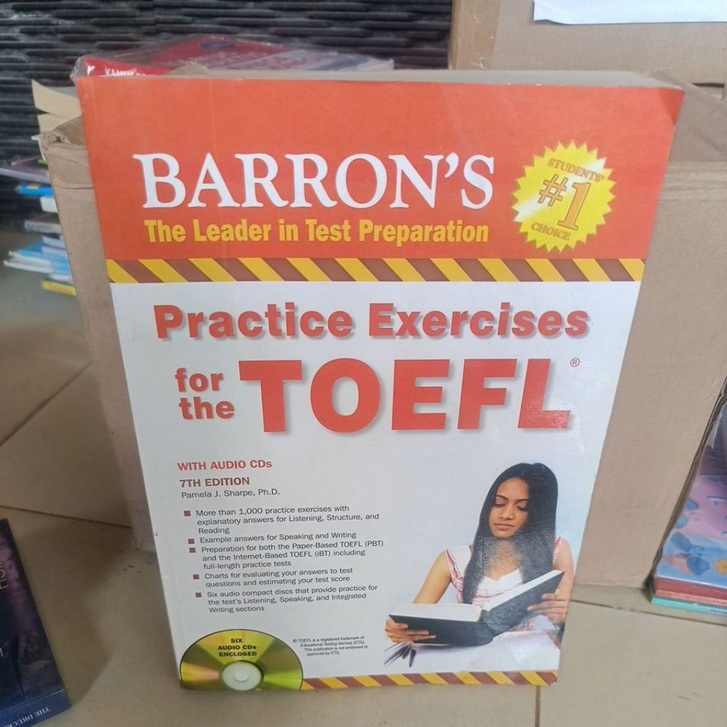 BARRON'S  PRACTICE EXERCISES FOR THE TOEFL.ORIGINAL