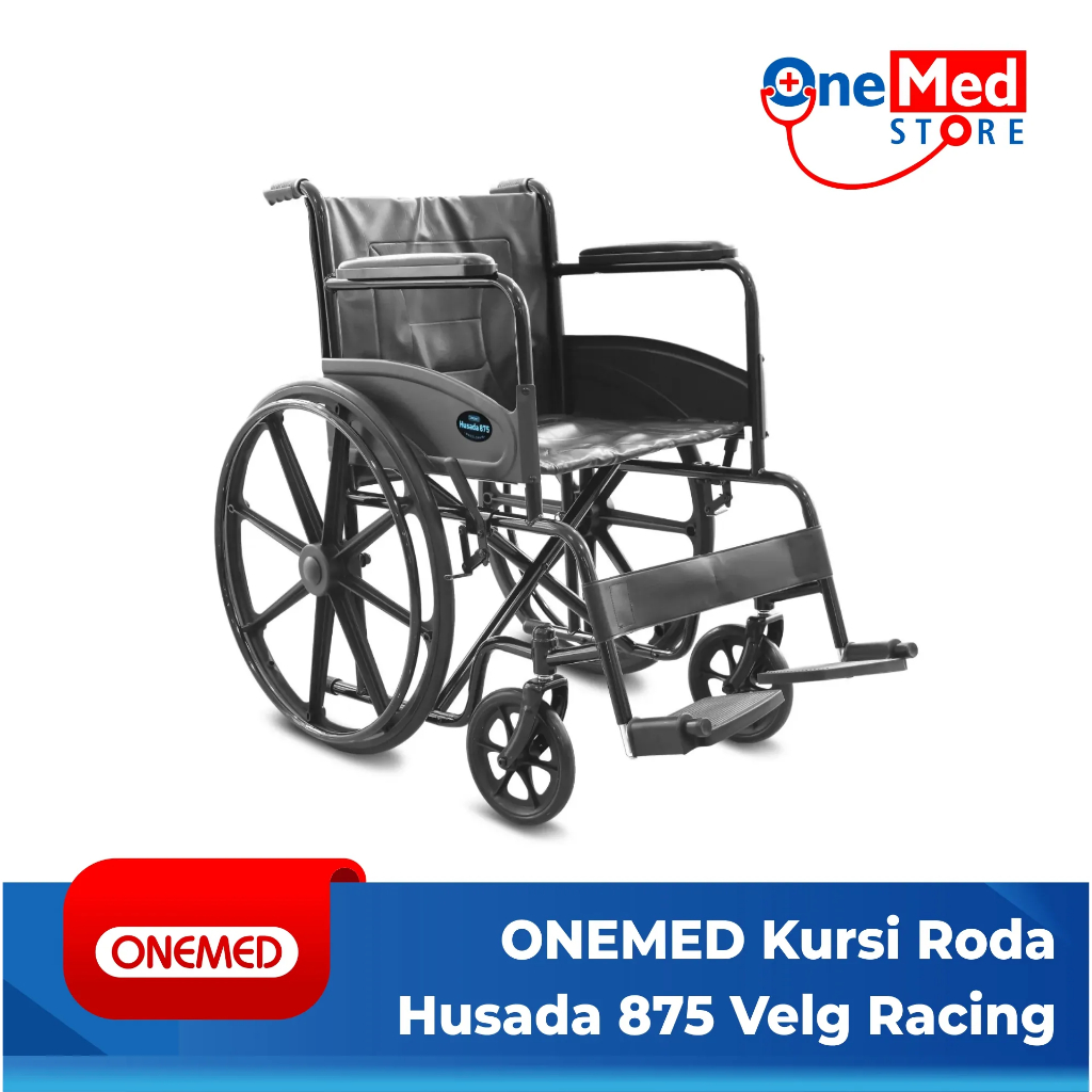 Kursi Roda Husada 875 Velg Racing OneMed / Promo Murah