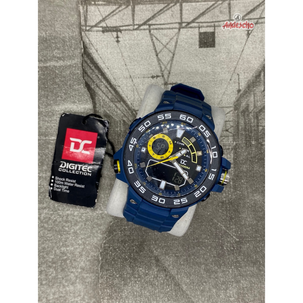 JAM TANGAN DIGITEC DA-5015M ORIGINAL GARANSI 1 TAHUN