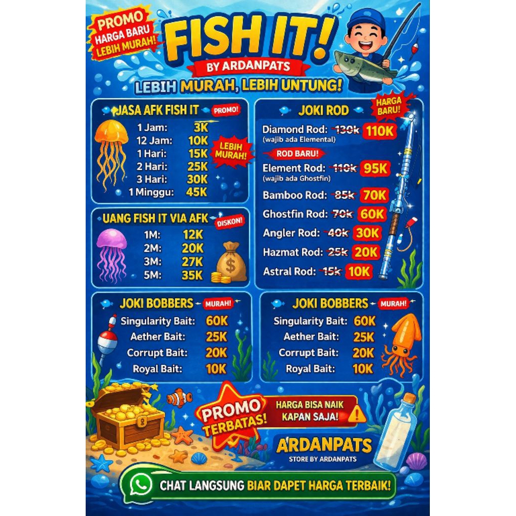JOKI AFK FISH IT