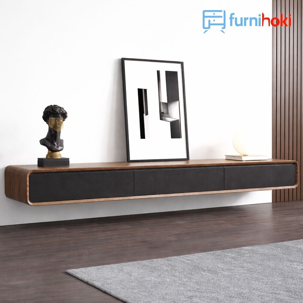 Meja tv Minimalis Modern  kamar aesthetic meja gantung dinding MTVG-01