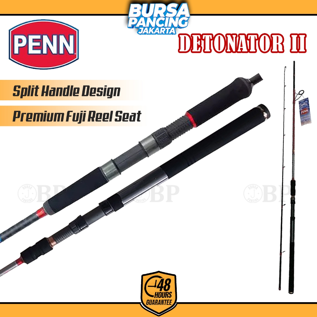 PENN Joran Pancing Spinning DETONATOR Popping 210cm - 228m Hi-Carbon Blank Xwrapping Fuji
