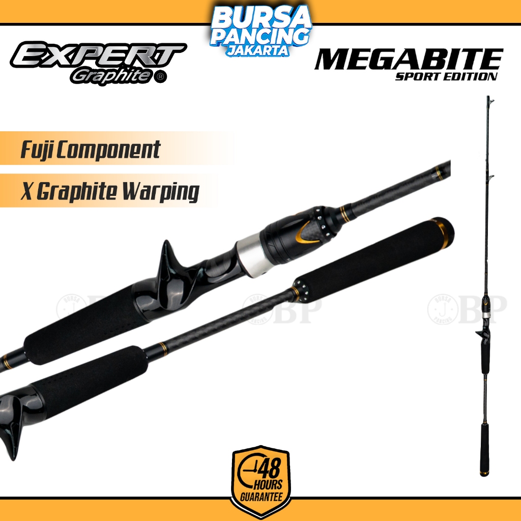 EXPERT GRAPHITE Joran Pancing Jigging MEGABITE Sport Edition 190cm Fuji Component Hi-Carbon Blank TO