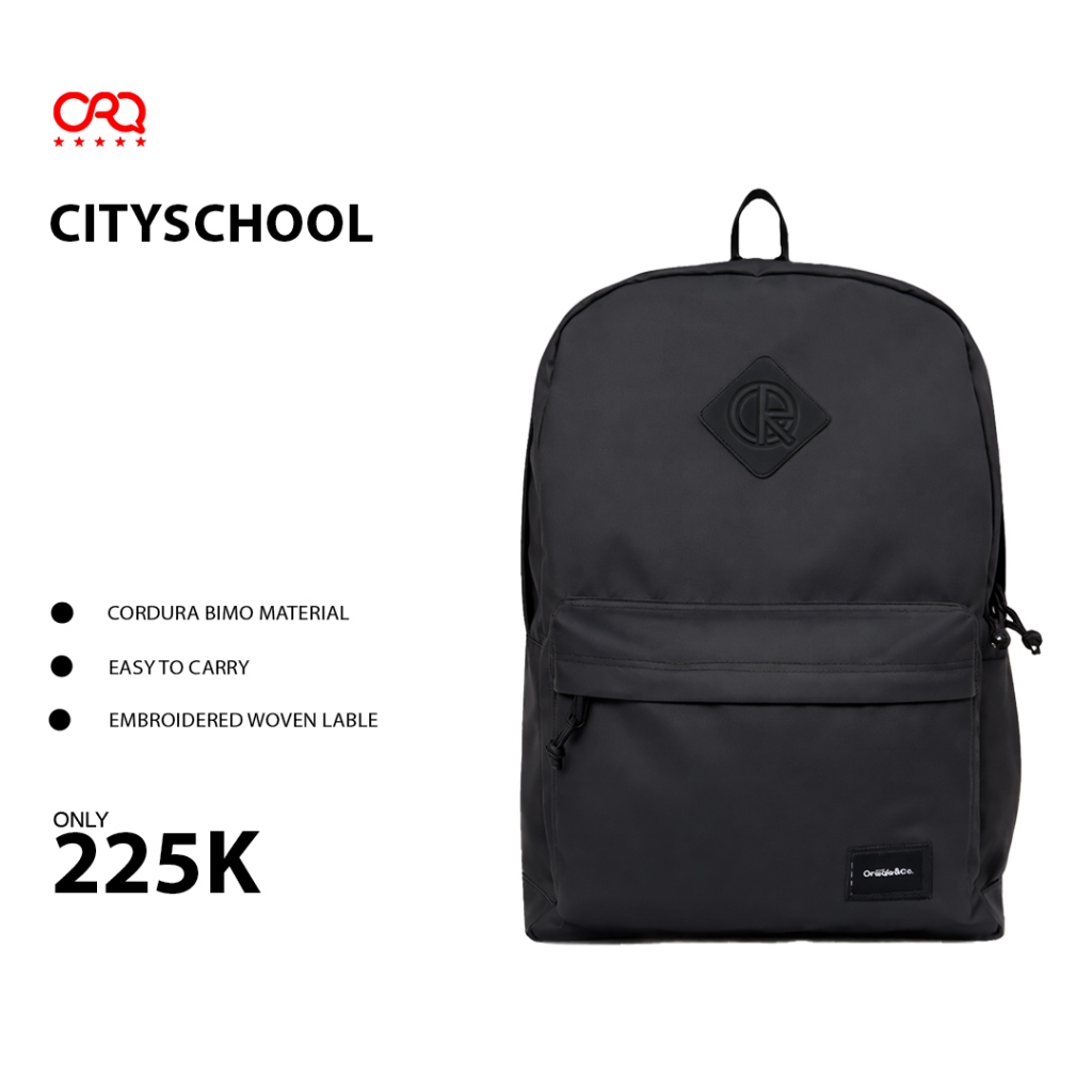 ORAQLE BACKPACK TAS RANSEL TAS PUNGGUNG PRIA WANITA CITYSCHOOL BAG CORDURA BIMO ANTI AIR