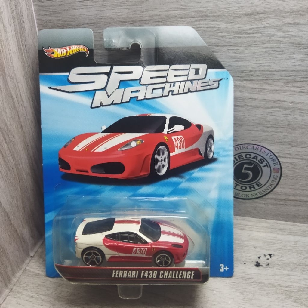 2012 hotwheels speed machine Ferrari F430 Challenge
