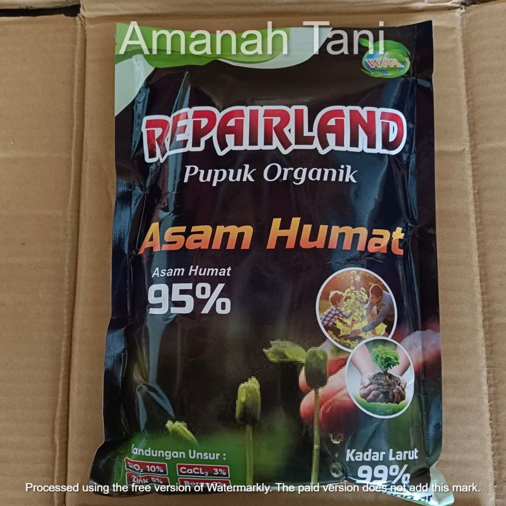 Repairland Pupuk Organik dengan Kandungan Asam Humat 90% - 1kg