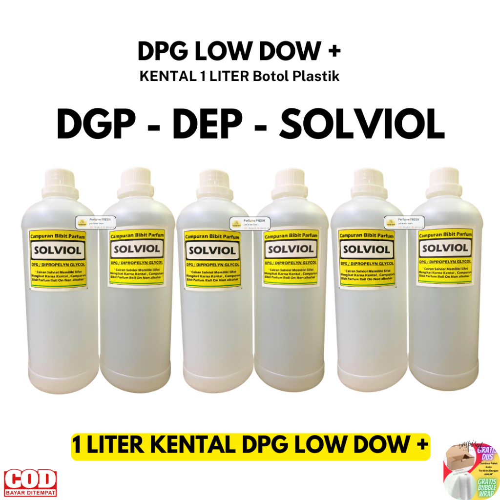 SOLVIOL - DEP - DPG 1 LITER Murni KENTAL Dow Low +