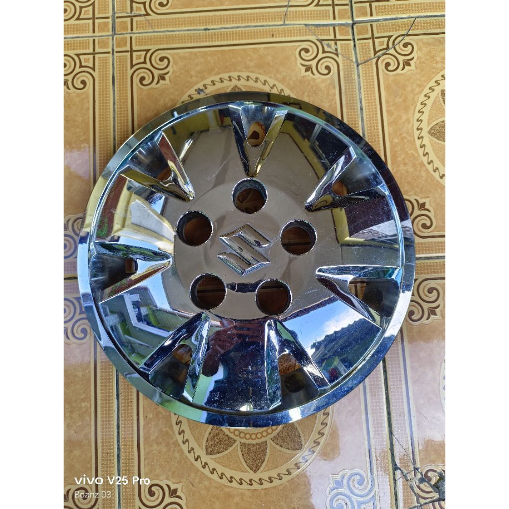 Tutup veleg cover wheel dop Suzuki Futura ring 13 model croom original harga untuk satuan