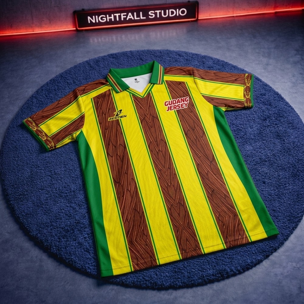 NIGHTFALL STUDIO  JERSEY PEGADAIAN LIGA 2 PERSEWAR 2024/2025 GRATIS TAMBAH NAMA DAN NOMER PUNGGUNG J