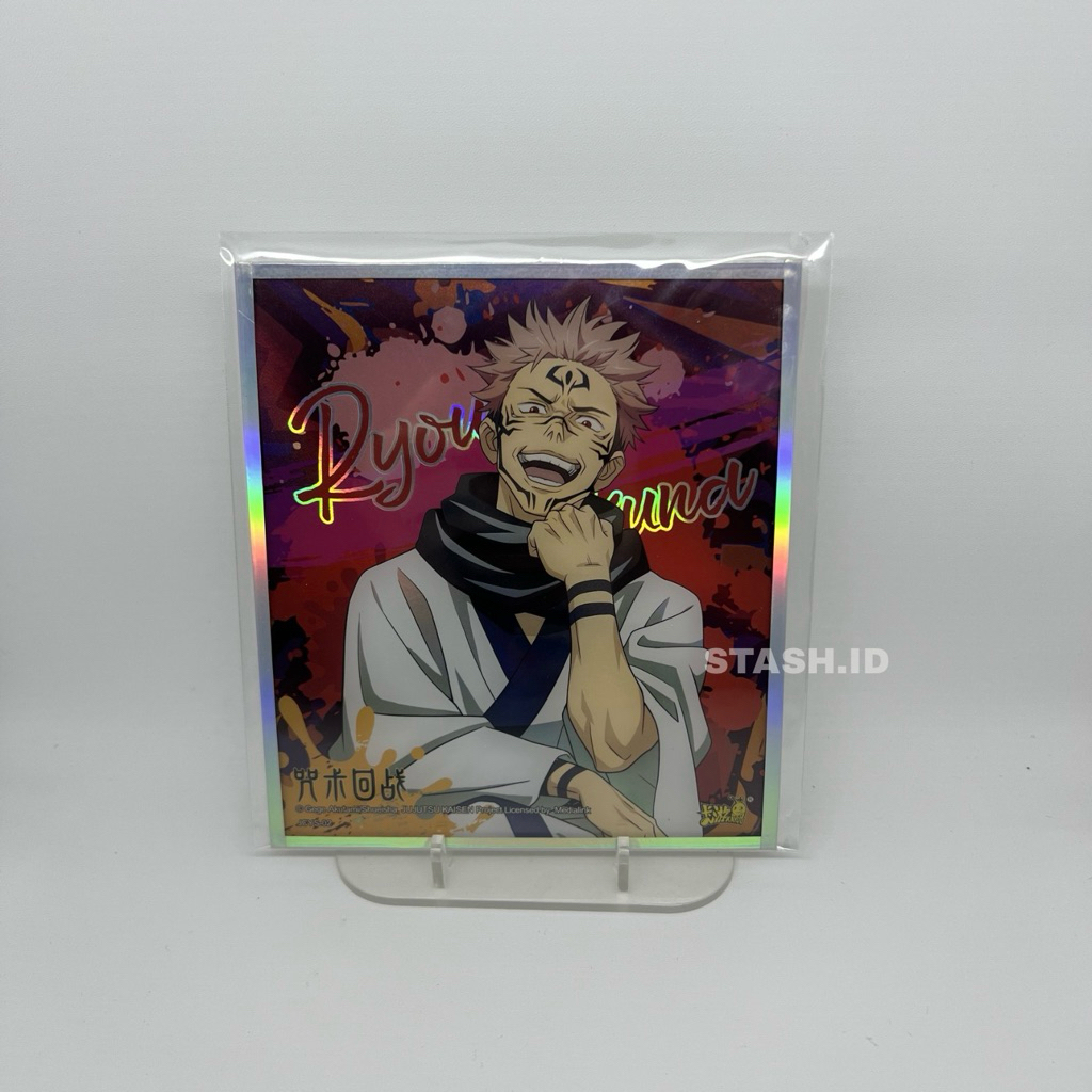 Shikishi Jujutsu Kaisen Sukuna Yuji Geto Nobara Megumi Panda Gojo [KAYOU OFFICIAL]