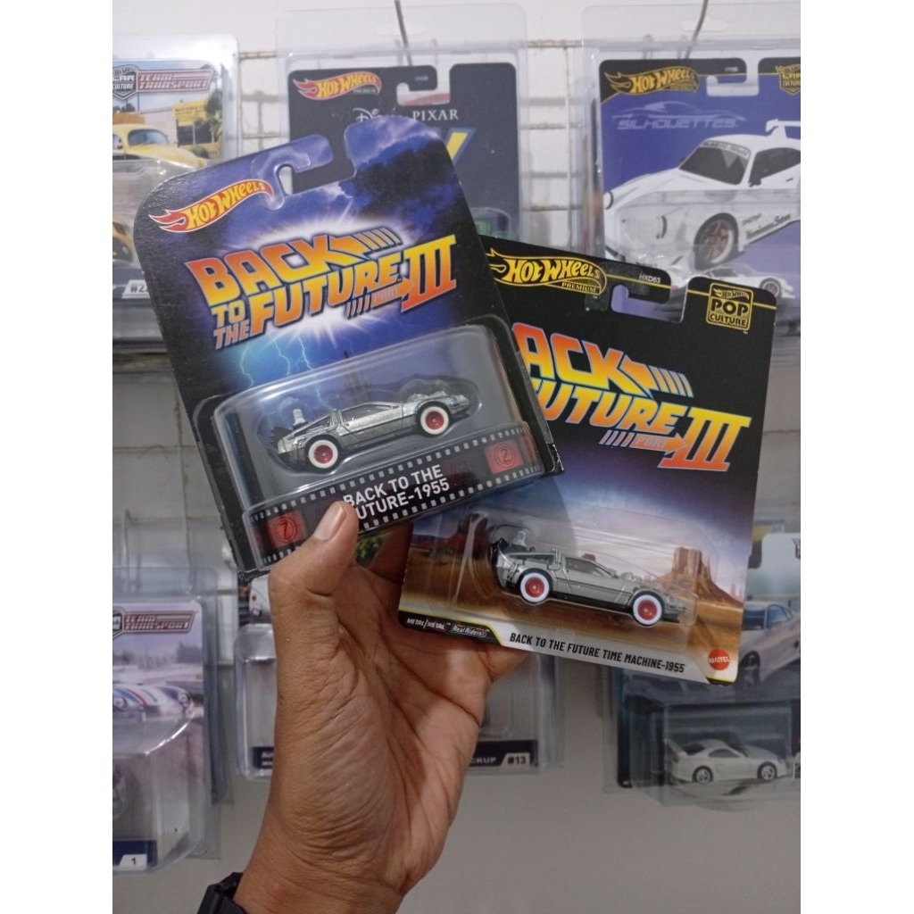 Hot wheels Back to the future part III set