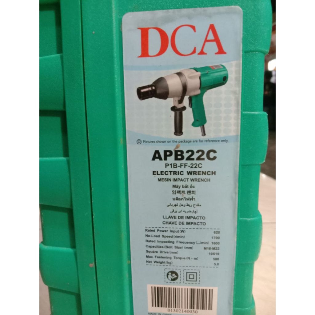 empek drill alat pembuka baut kondisi bekas seperti baru ukuran 3/4 merek dca
