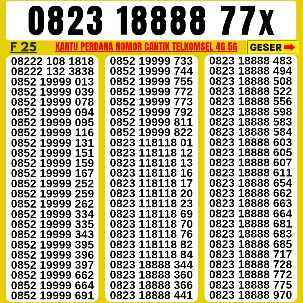 NOMOR CANTIK TELKOMSEL 18888 KARTU PERDANA 12 DIGIT 11 DIGIT 10 DIGIT MURAH KARTU PERDANA SIMPATI TE