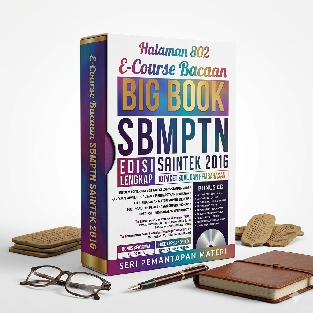E-Course Bahan Ajar- Big Book SBMPTN SAINTEK 2016