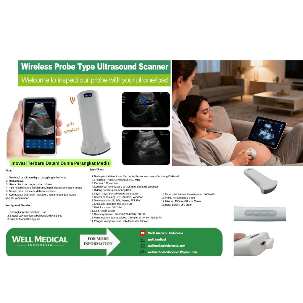 well -usg portable-Alat-alat bidan