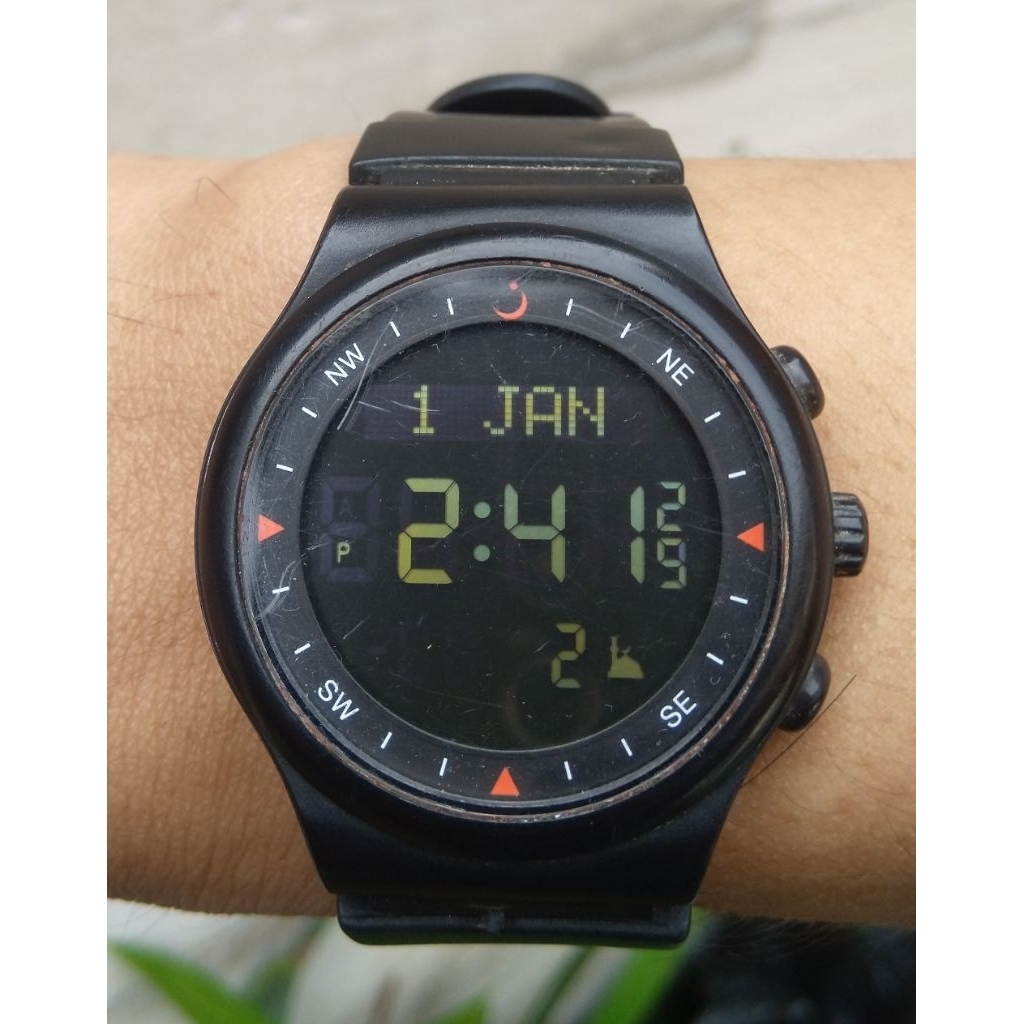 Jam Tangan Digital ALFAJR WY-16 Bekas Batangan