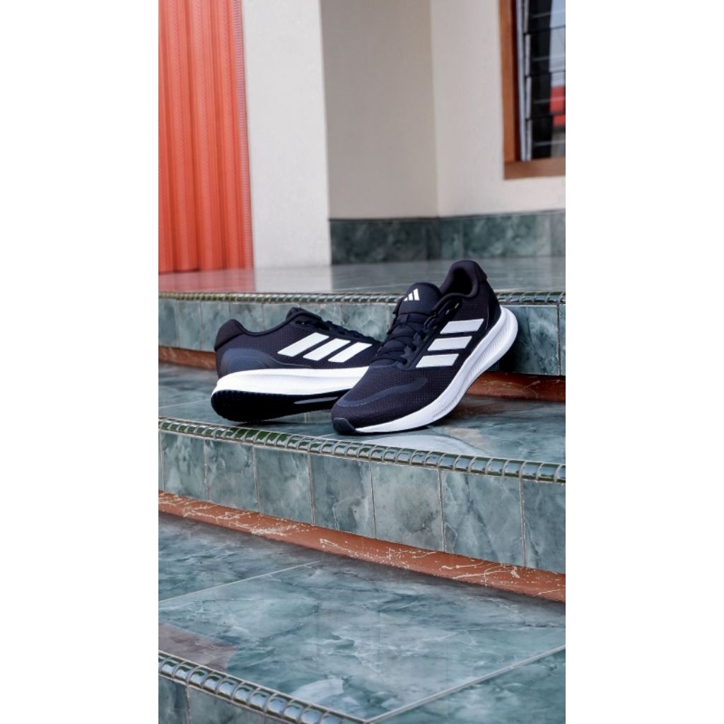 Adidas Running Runfalcon 5 black white Original