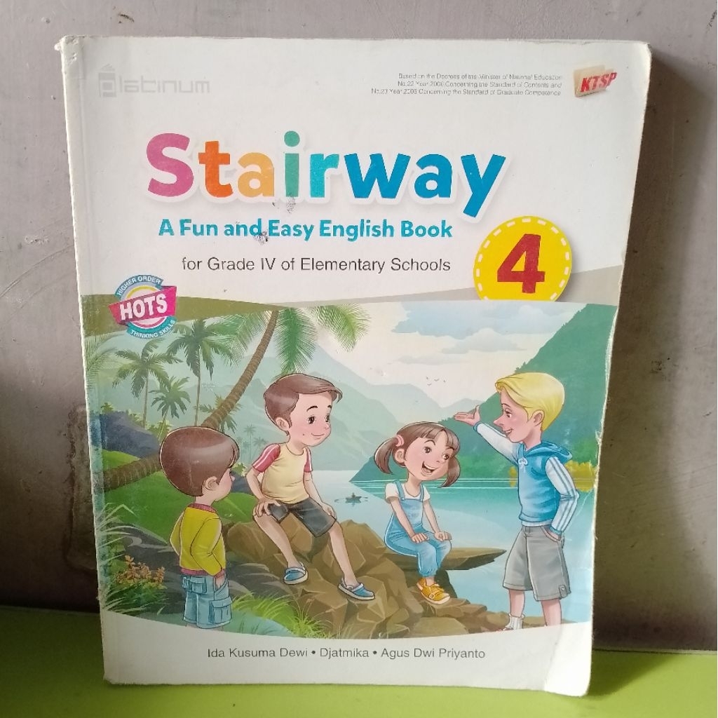 BAHASA INGGRIS/STAIRWAY UNTUK SD/MI KELAS 4 PENERBIT PLATINUM