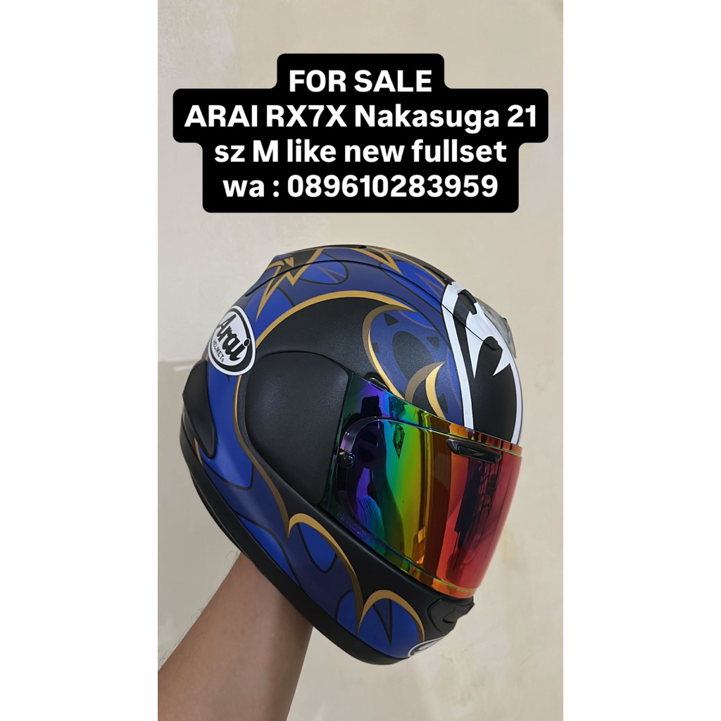 arai rx7x nakasuga sz M mulus