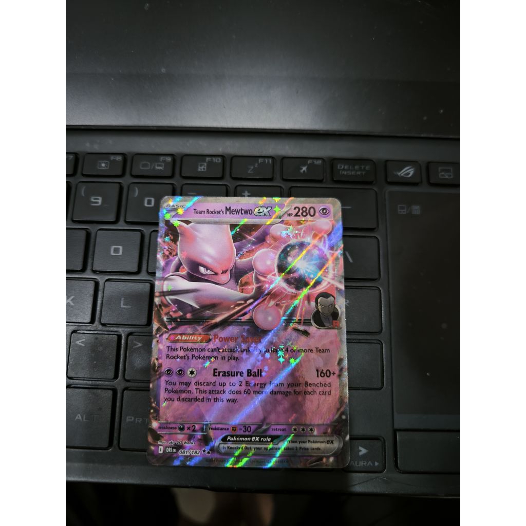 Team Rocket's Mewtwo Ex [Prize Pack] #81
