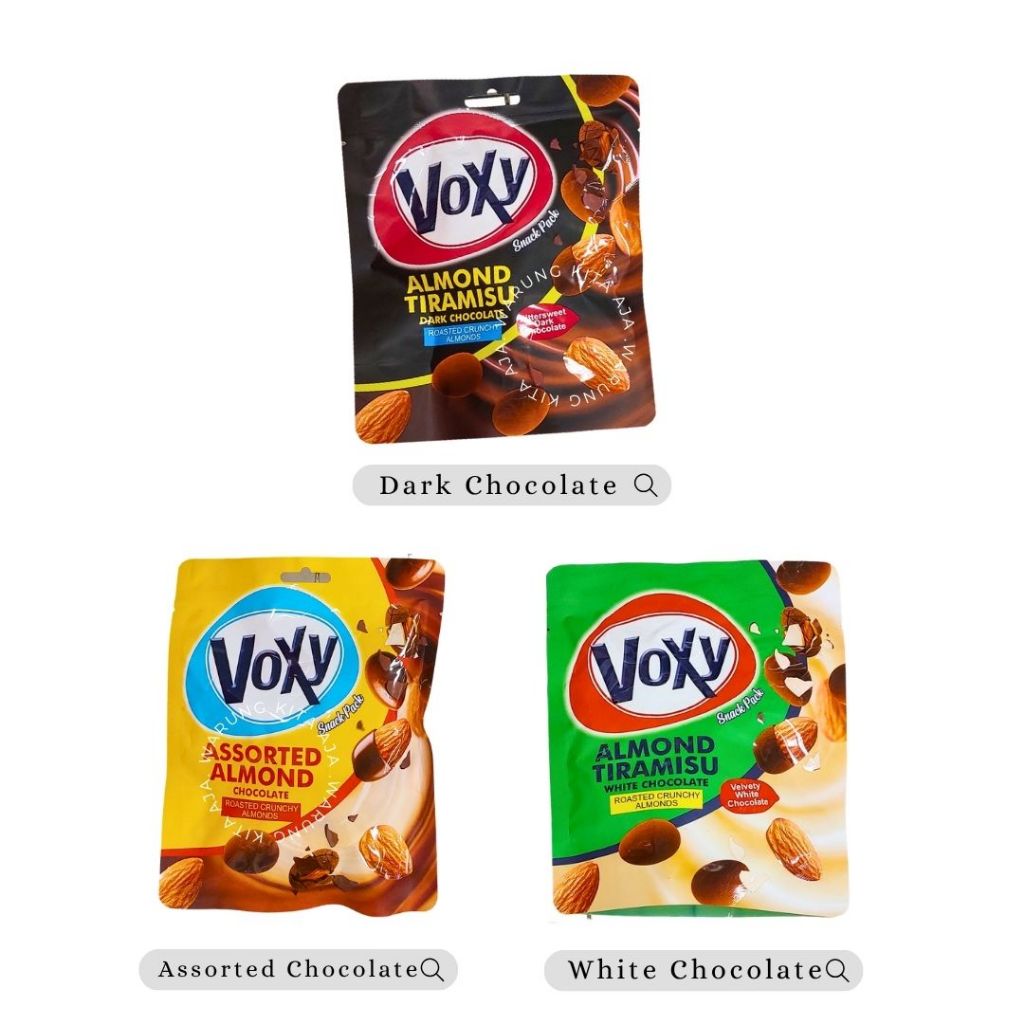 VOXY Almond Tiramisu Dark Chocolate Almond Assorted Chocolate White Chocolate Malaysia