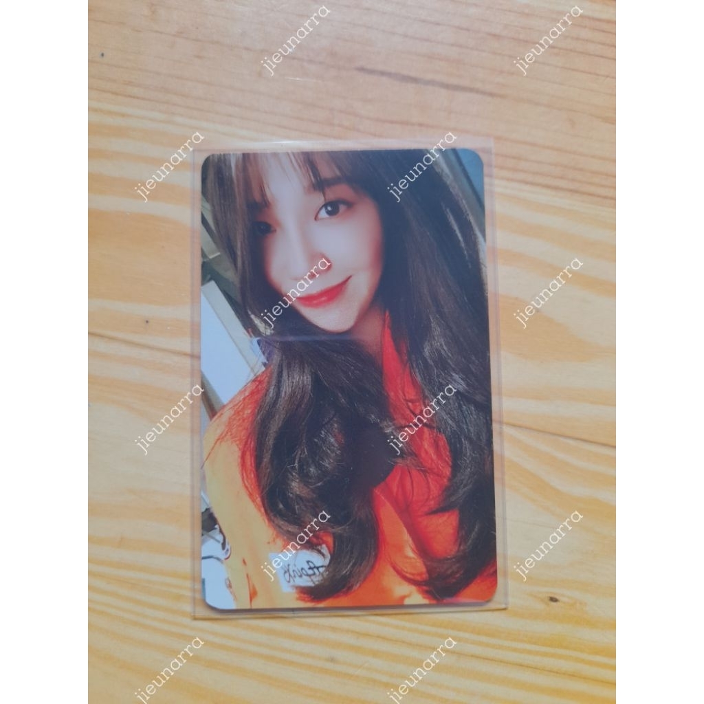 Jeong Eunji Apink Official Photocard - PC MD Pink Space