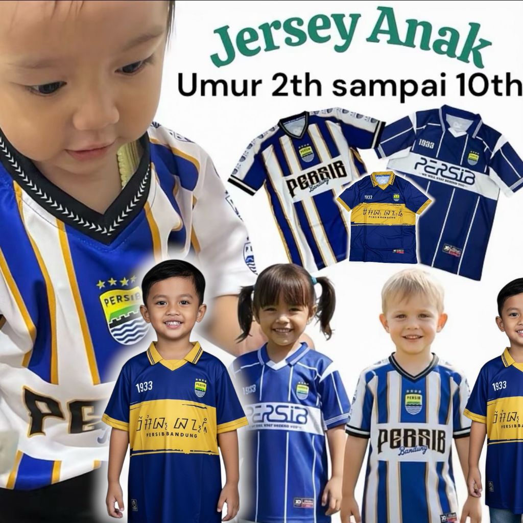 Jersey Anak Persib Fantasy Vintage
