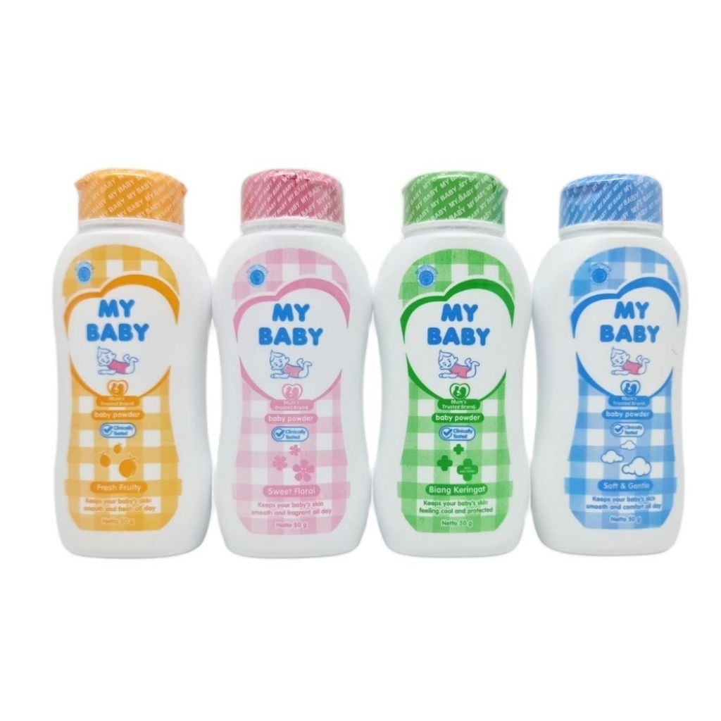 Bedak Bayi My Baby 50gr Lembut dan Wangi