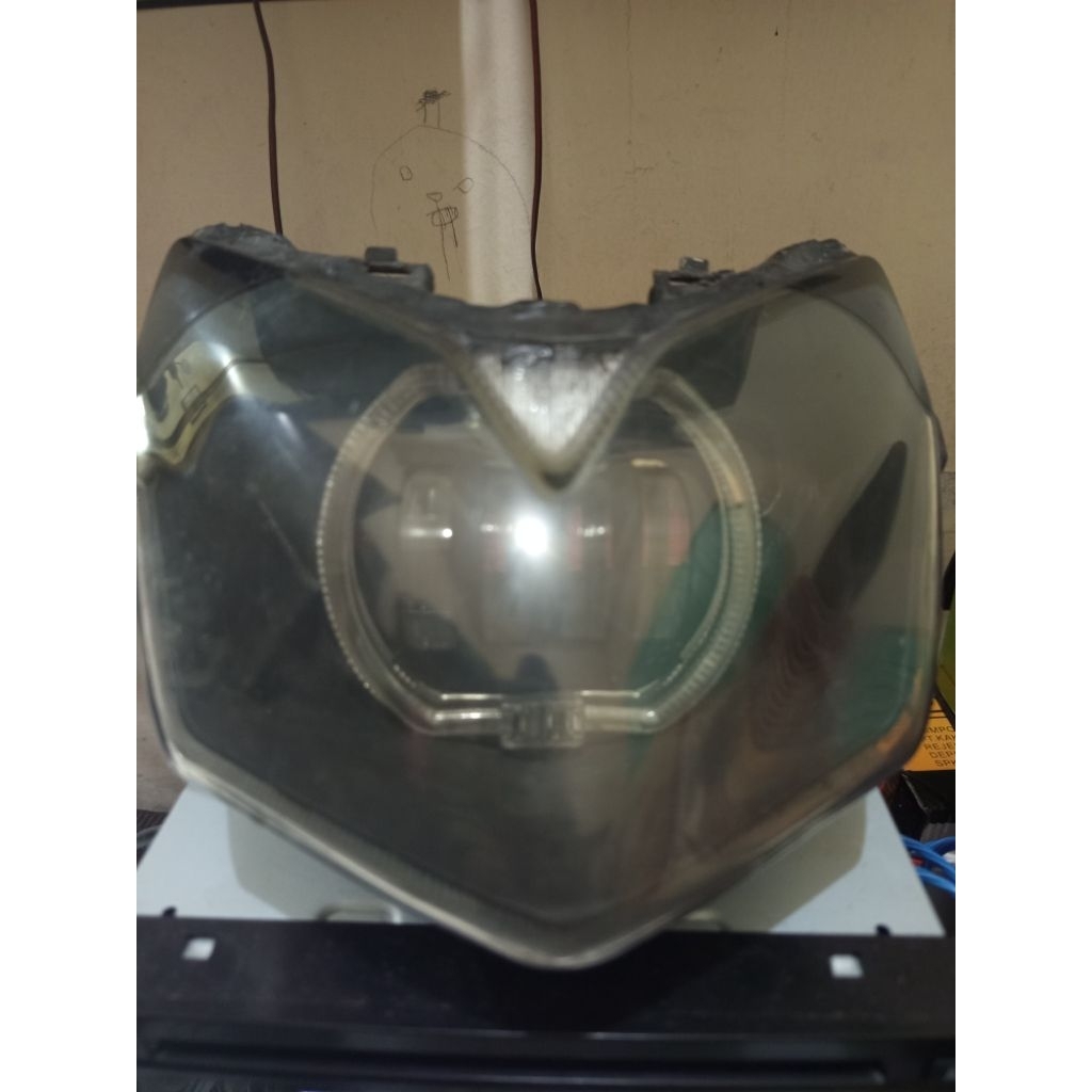 Batok lampu copotan supra x 125 batman
