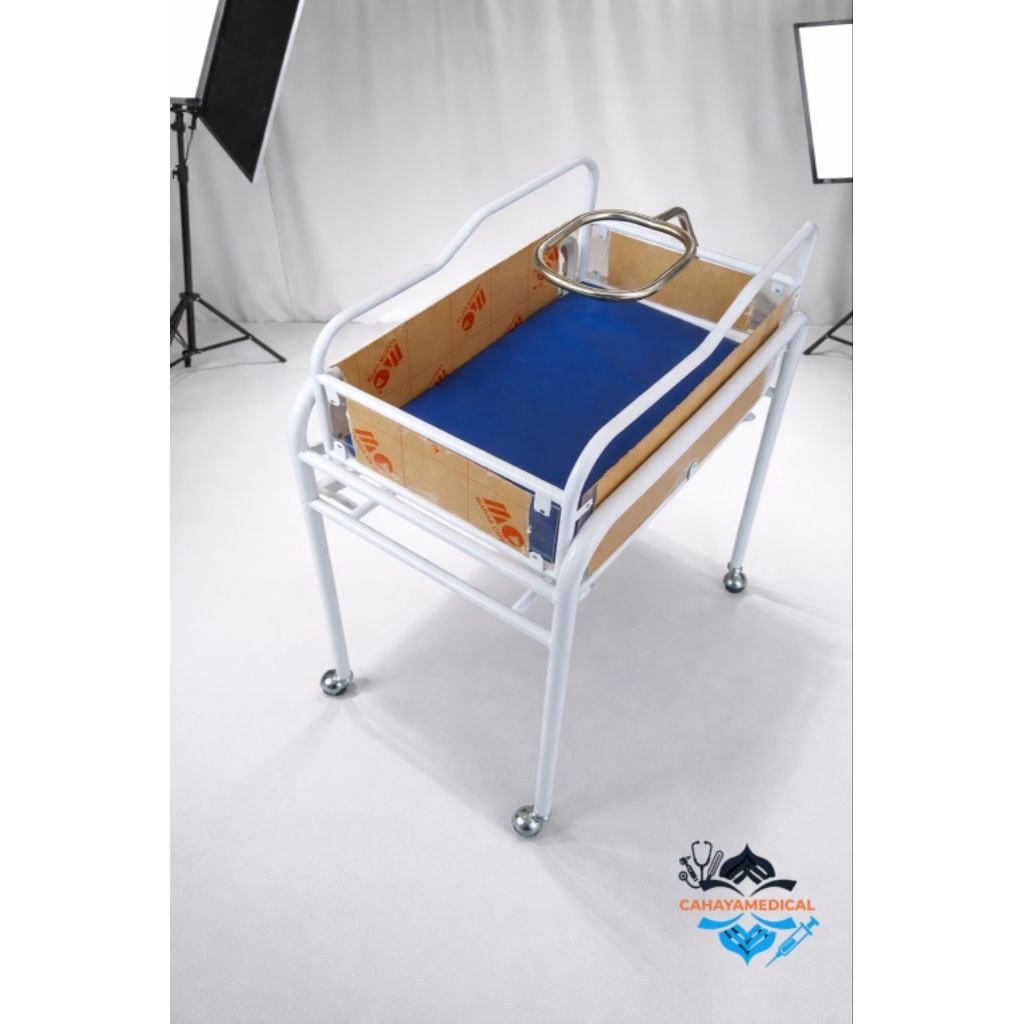 Box bayi besi / Baby box / Box bayi + tiang kelambu / Box bayi