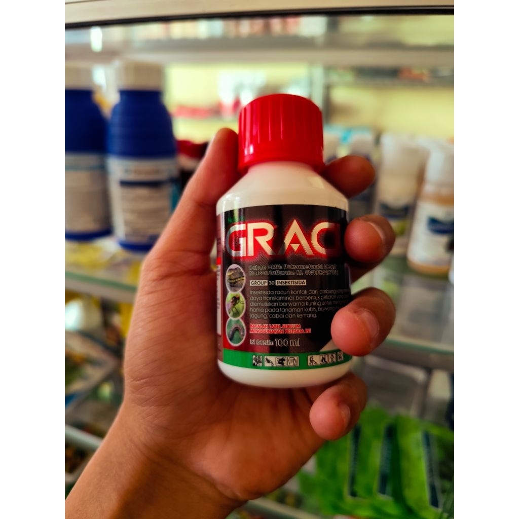 Gracia Insektisida 100 ml - Efektif Mengendalikan Ulat Kubis