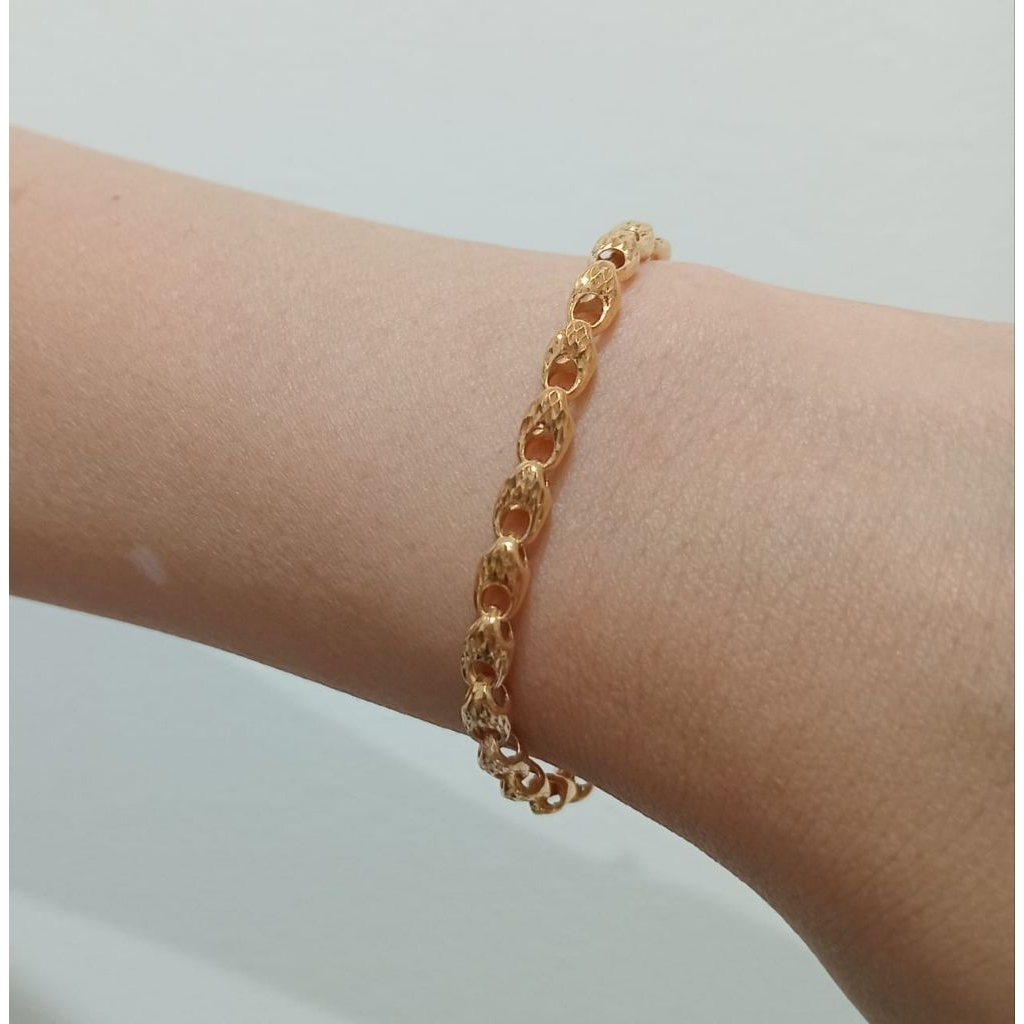Gelang Tangan Perak Asli 925 Pajero