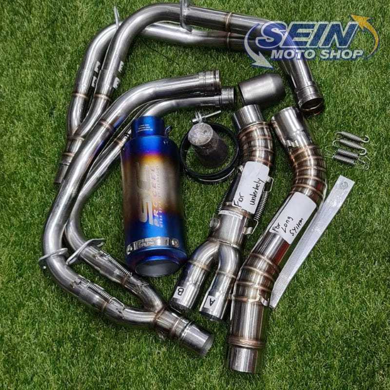 Knalpot Sc Proceed Carbon Asli Zx25r Zx 25r 2opsi header Import
