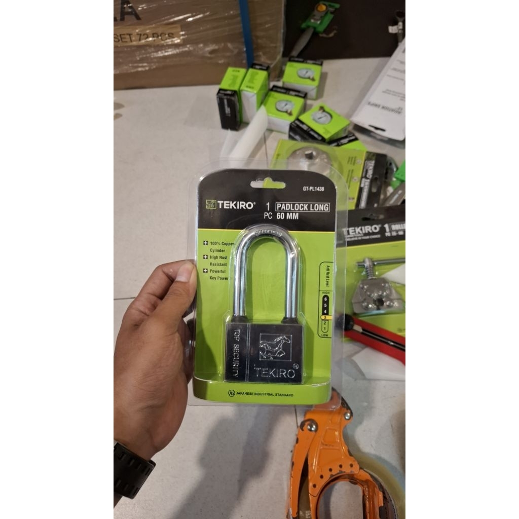 Gembok panjang Tekiro 60 MM / Tekiro Gembok panjang 60mm long JIS