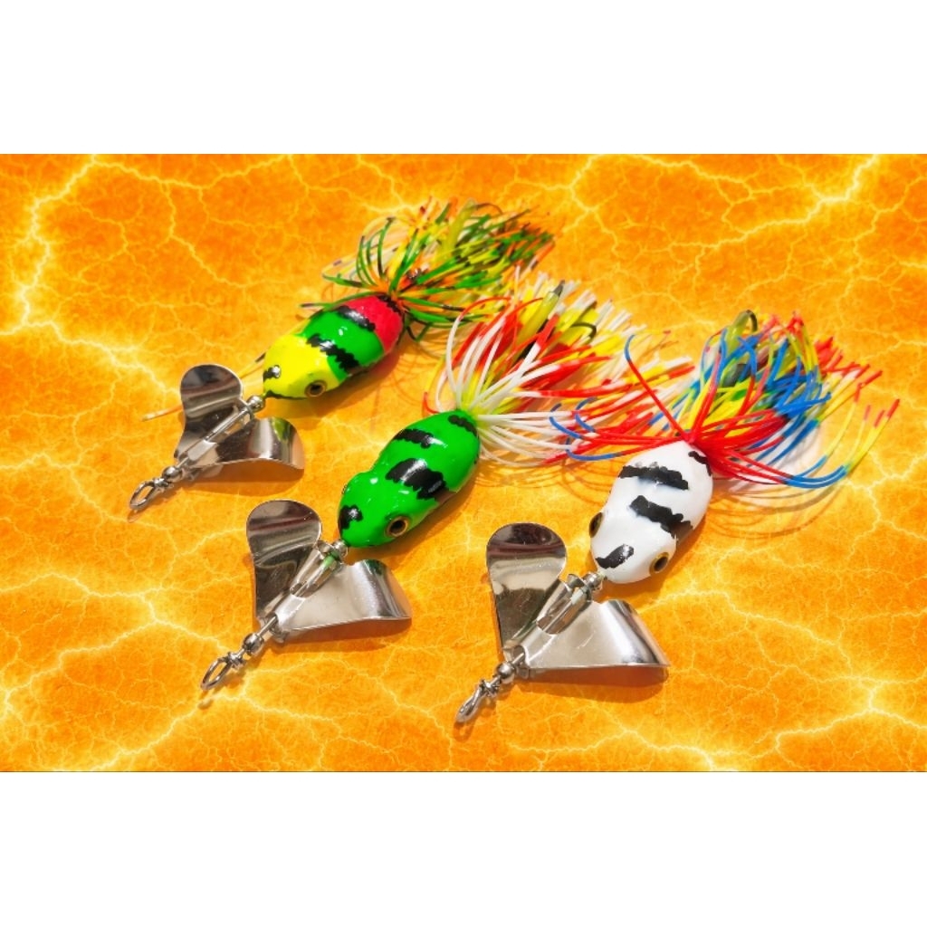 SLATER  MINI ZAPLURE | umpan casting slater mini satu kipas