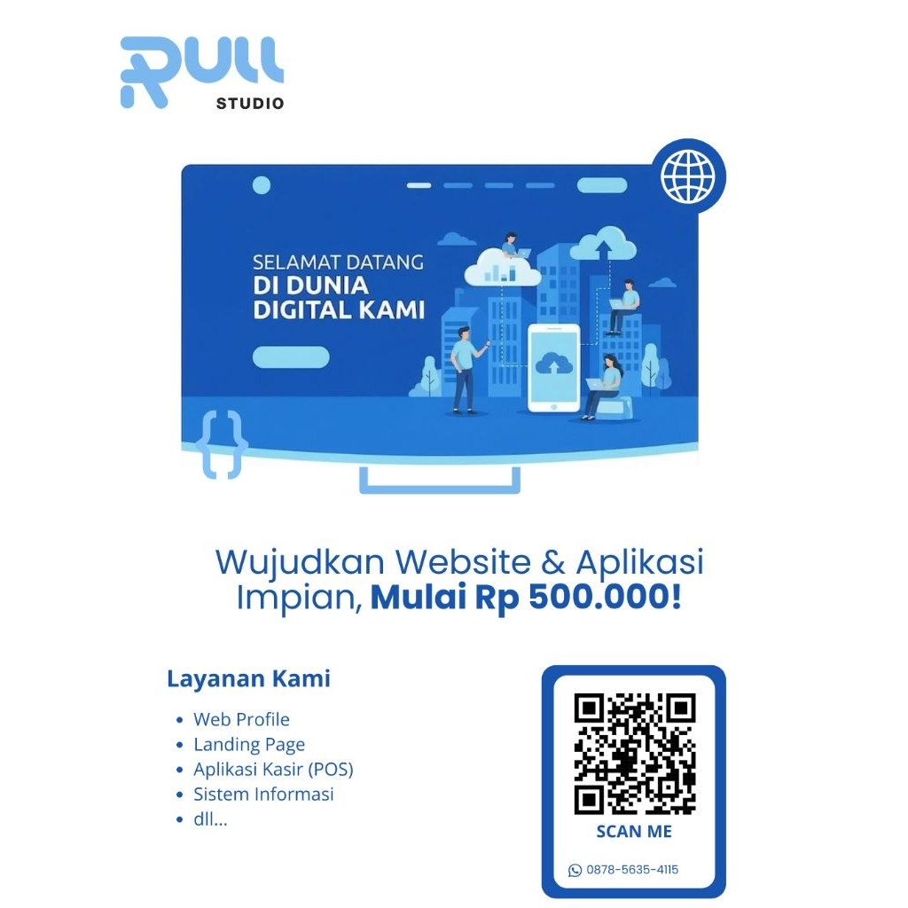 Jasa Pembuatan Website dan Aplikasi Terpercaya Untuk UMKM & Mahasiswa