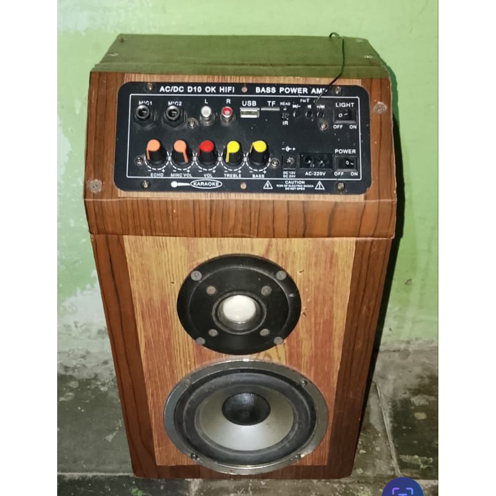 speaker aktif karaoke bluetooth