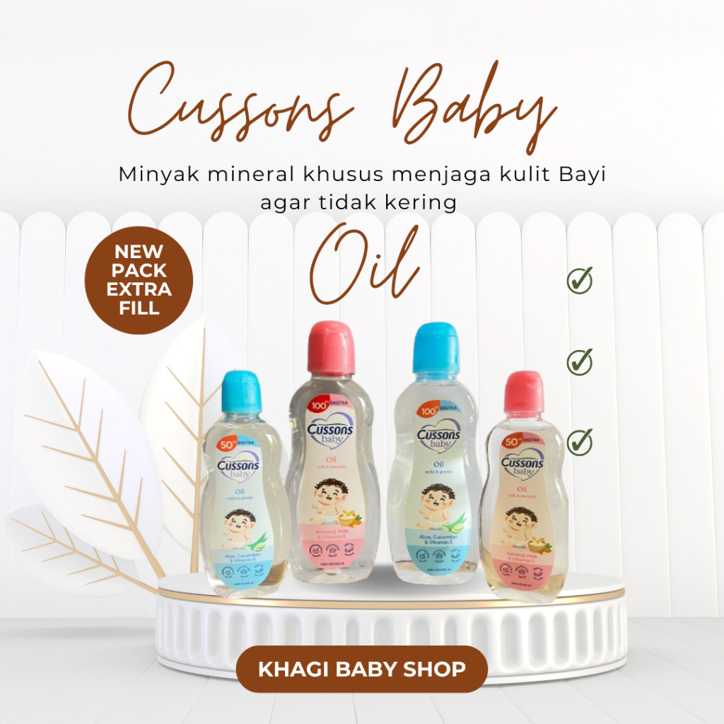Cussons Baby Oil 50ml+50ml/100ml+100ml_ baby oil cussons baby