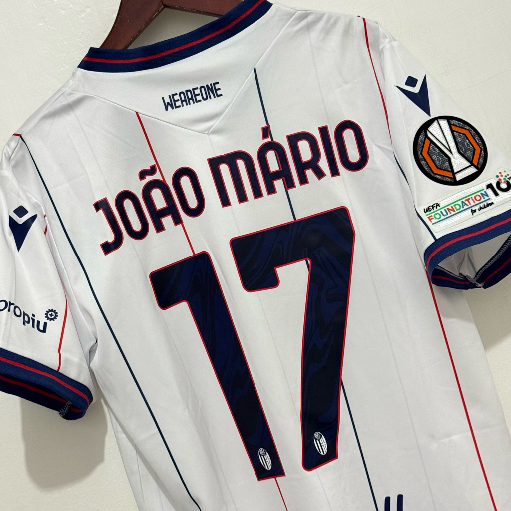JERSEY BOLOGNA AWAY 2025/2026  SHORTSLEEVE FANS VERSON